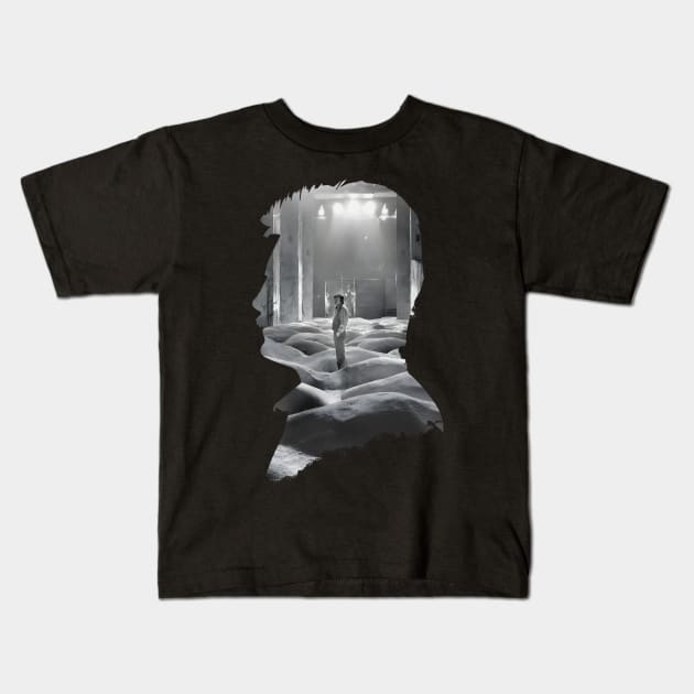 Andrei Tarkovsky Collage Fan art Kids T-Shirt by burrotees